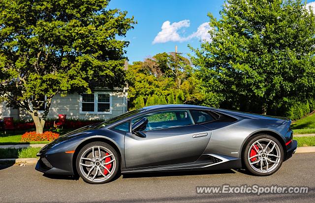 Lamborghini Huracan spotted in Long Branch, New Jersey