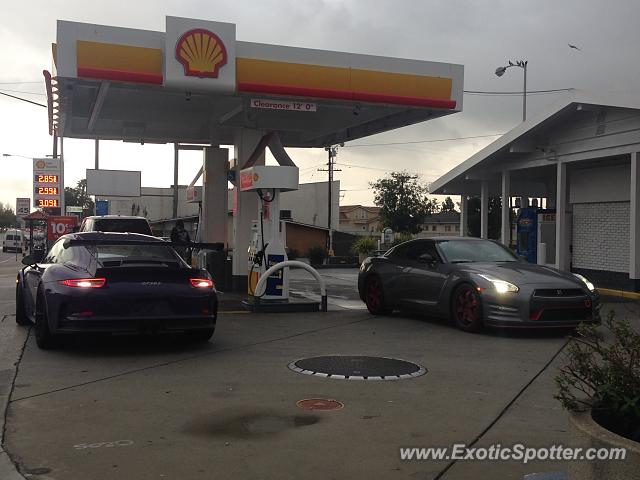 Porsche 911 GT3 spotted in San Gabriel, California