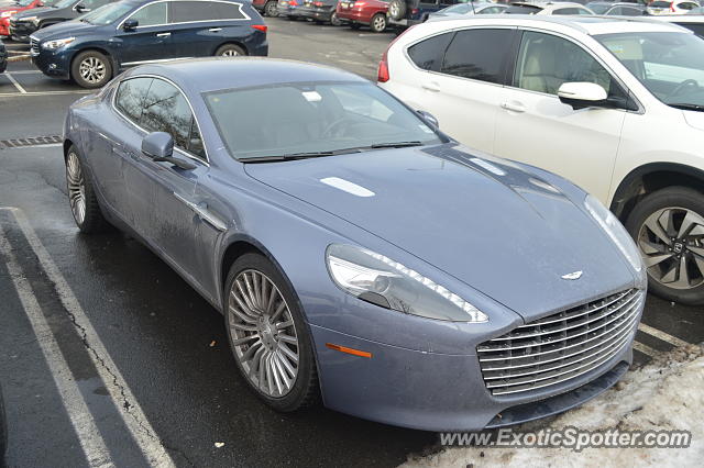 Aston Martin Rapide spotted in Summit, New Jersey