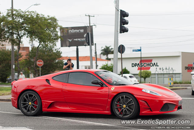 Ferrari F430 spotted in Curitiba, Brazil