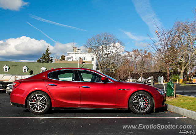 Maserati Ghibli spotted in Greenwich, Connecticut