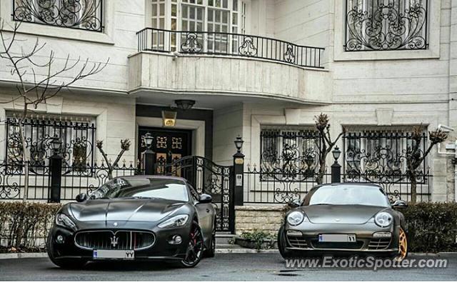 Maserati GranCabrio spotted in Tehran, Iran