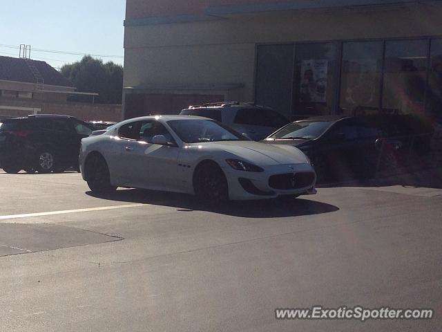 Maserati GranTurismo spotted in Arcadia, California