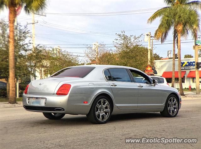 Bentley Flying Spur spotted in Fort Lauderdale, Florida