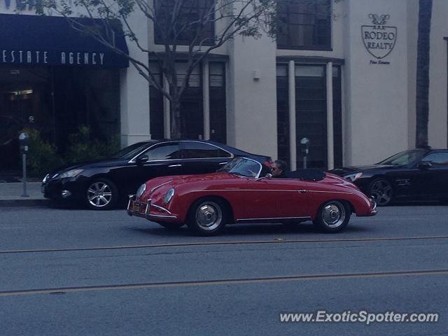 Porsche 356 spotted in Beverly Hills, California