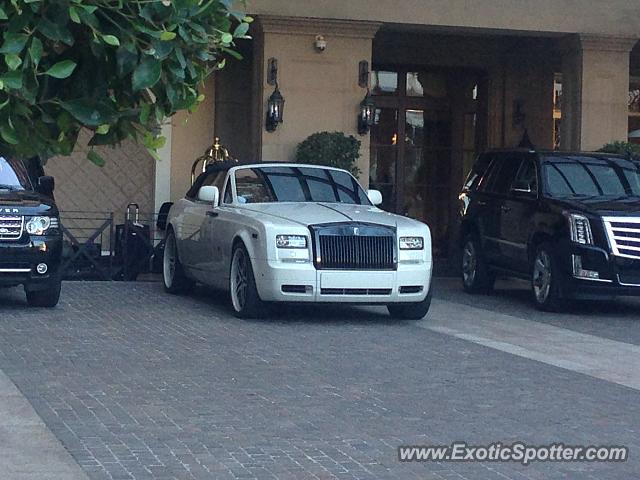 Rolls-Royce Phantom spotted in Beverly Hills, California