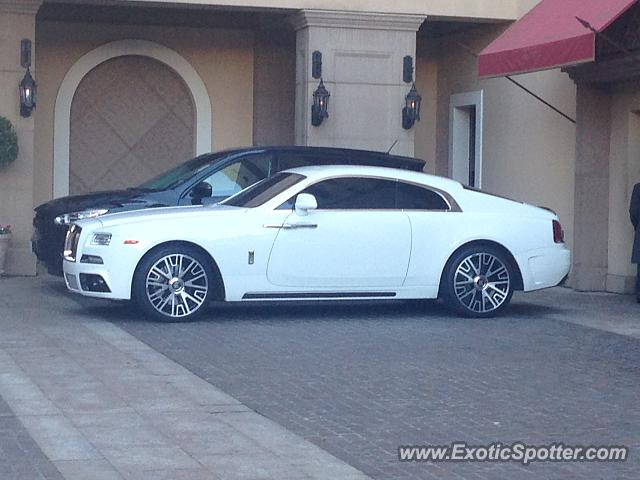 Rolls-Royce Wraith spotted in Beverly Hills, California