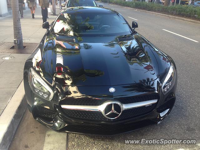 Mercedes AMG GT spotted in Beverly Hills, California