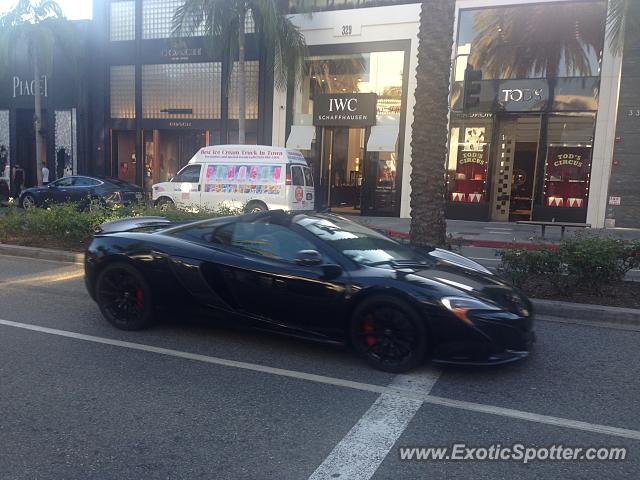 Mclaren 650S spotted in Beverly Hills, California