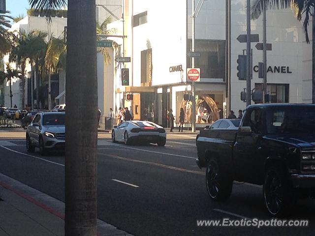 Lamborghini Huracan spotted in Beverly Hills, California