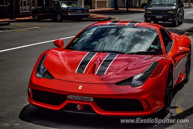 Ferrari 458 Italia spotted in Auckland, New Zealand