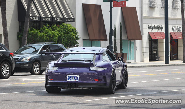 Porsche 911 GT3 spotted in Beverly Hills, California