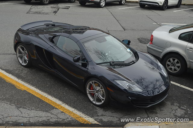 Mclaren MP4-12C spotted in Greenwich, Connecticut