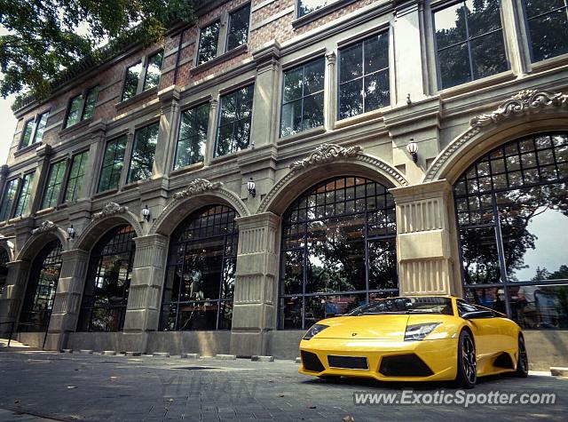 Lamborghini Murcielago spotted in Jakarta, Indonesia