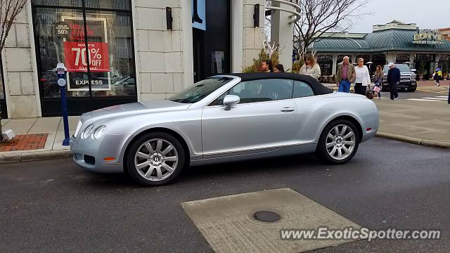 Bentley Continental spotted in Columbus, Ohio