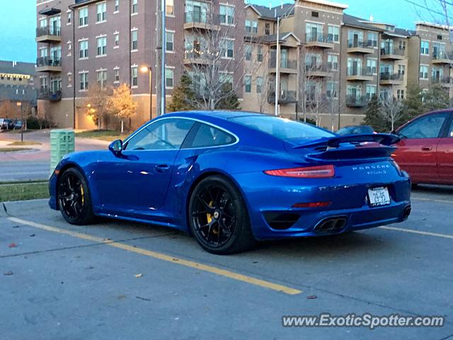 Porsche 911 Turbo spotted in Omaha, Nebraska