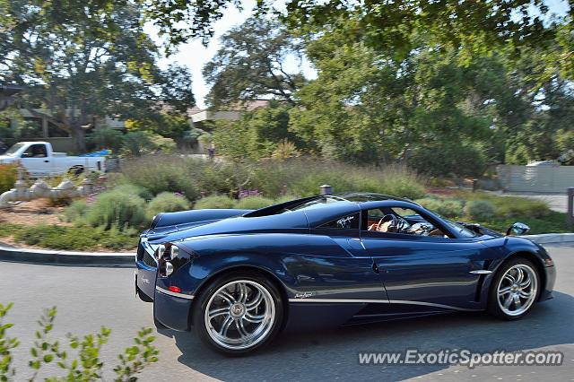 Pagani Huayra spotted in Carmel Valley, California