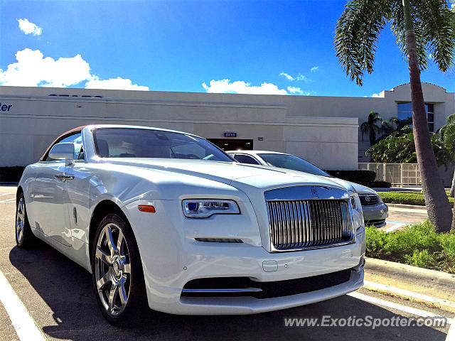 Rolls-Royce Dawn spotted in Palm B. Gardens, Florida