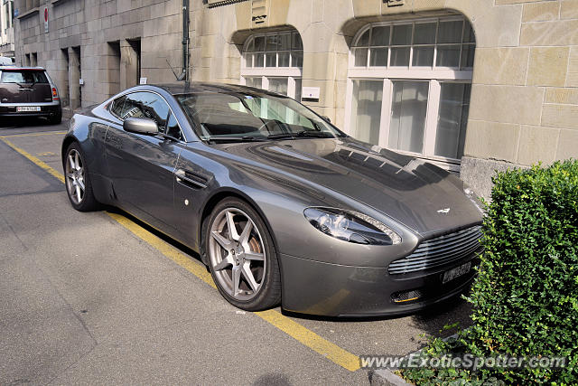 Aston Martin Vantage spotted in Zurich, Switzerland