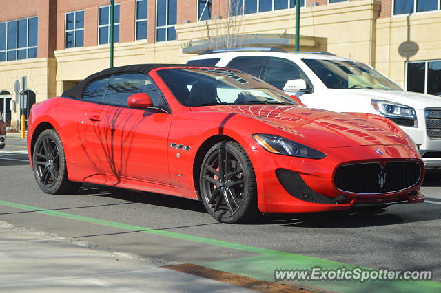 Maserati GranCabrio spotted in Summit, United States