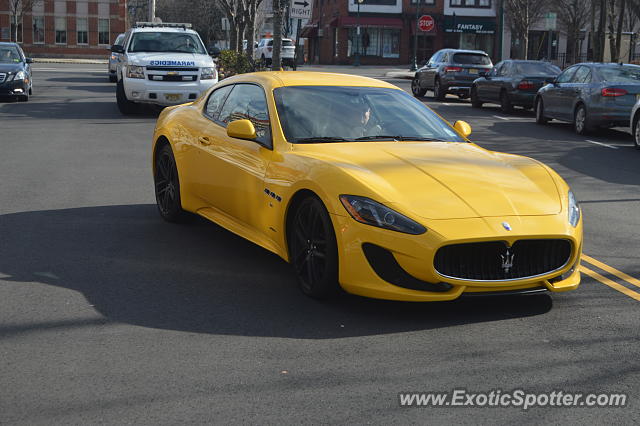 Maserati GranTurismo spotted in Summit, United States