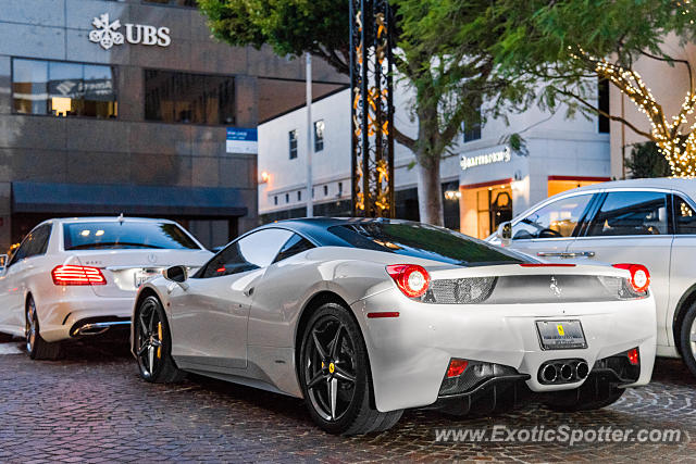 Ferrari 458 Italia spotted in Los Angeles, California