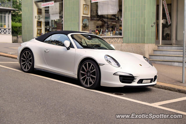 Porsche 911 spotted in Zurich, Switzerland