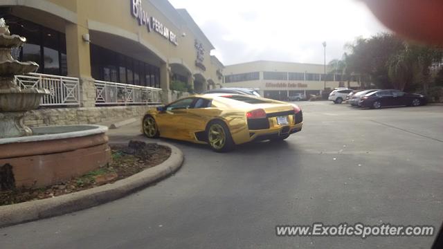 Lamborghini Murcielago spotted in Houston, Texas