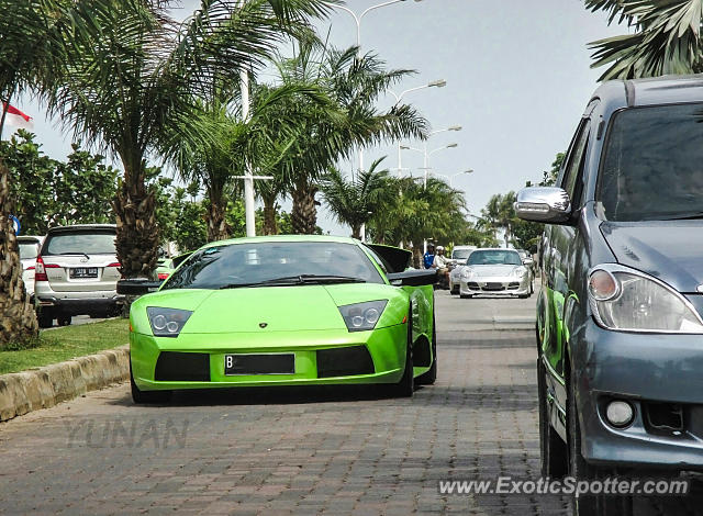 Lamborghini Murcielago spotted in Jakarta, Indonesia