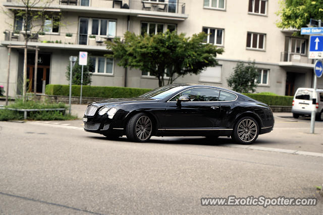 Bentley Continental spotted in Zurich, Switzerland