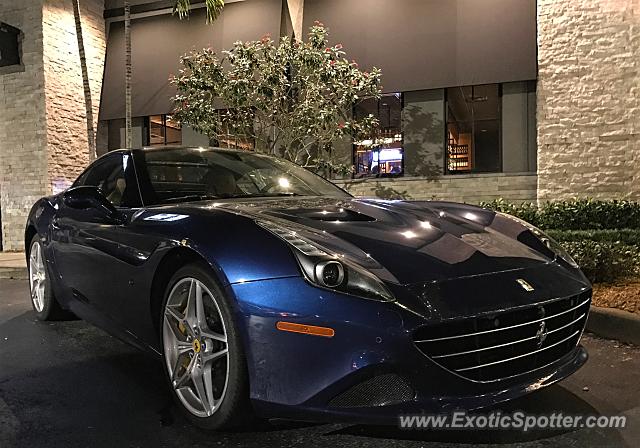 Ferrari California spotted in Palm B. Gardens, Florida