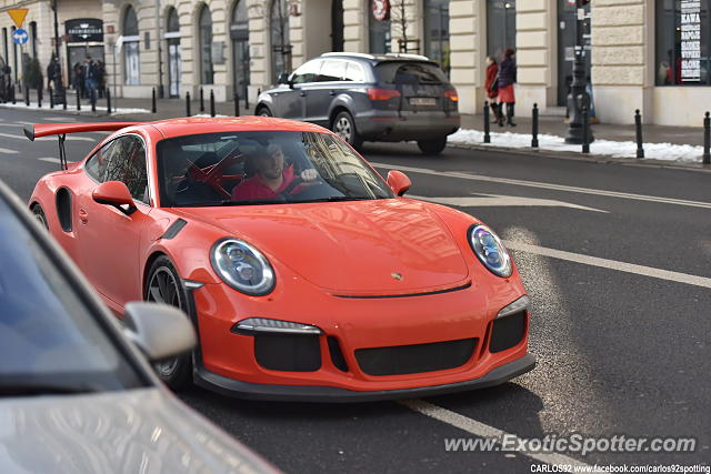 Porsche 911 GT3 spotted in Warsaw, Poland