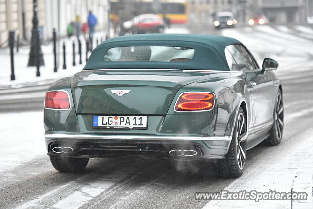 Bentley Continental spotted in Warsaw, Poland