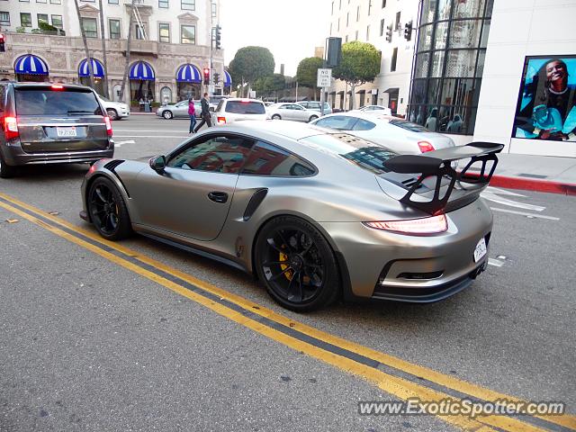 Porsche 911 GT3 spotted in Beverly Hills, California