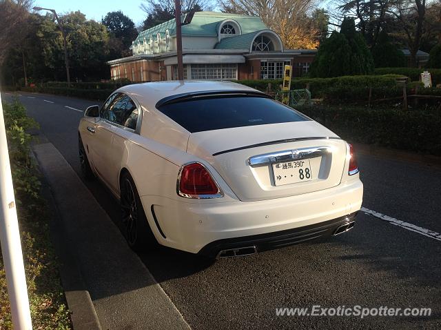 Rolls-Royce Wraith spotted in Tokyo, Japan