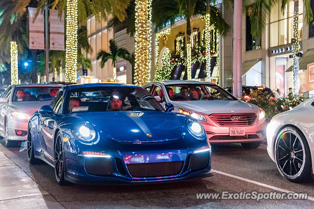 Porsche 911 GT3 spotted in Los Angeles, California