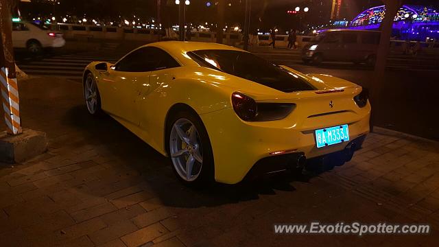 Ferrari 488 GTB spotted in Shenzhen, China