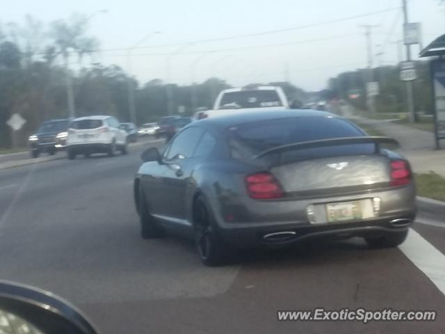 Bentley Continental spotted in Riverview, Florida