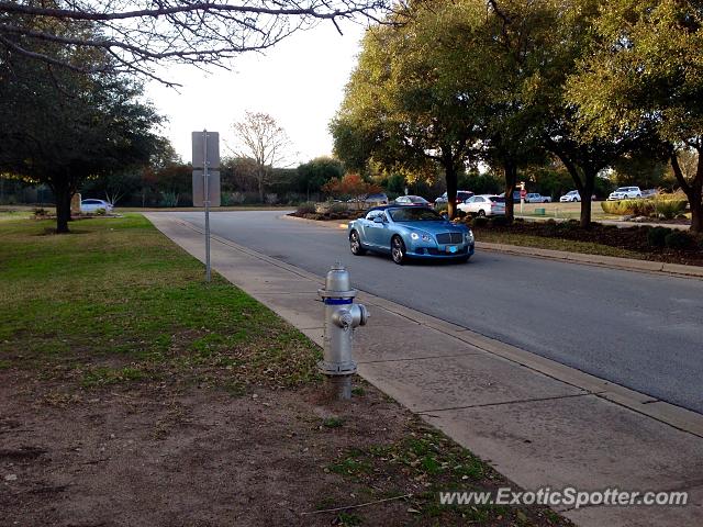 Bentley Continental spotted in Austin, Texas