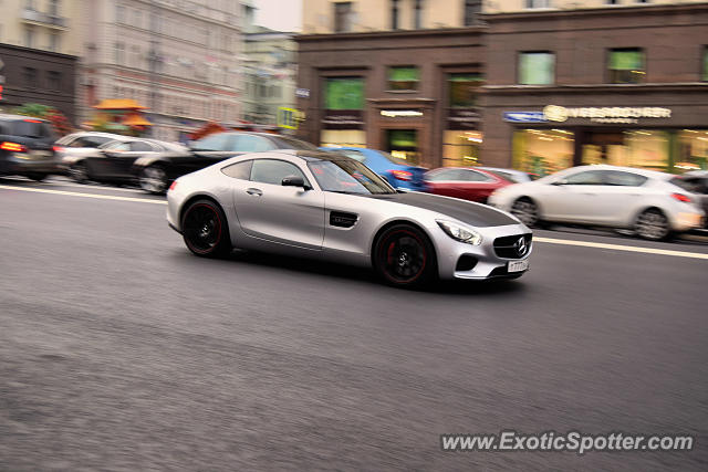 Mercedes AMG GT spotted in Moscow, Russia