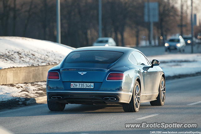 Bentley Continental spotted in Warsaw, Poland