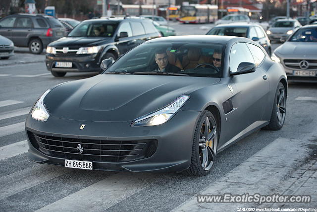 Ferrari GTC4Lusso spotted in Warsaw, Poland