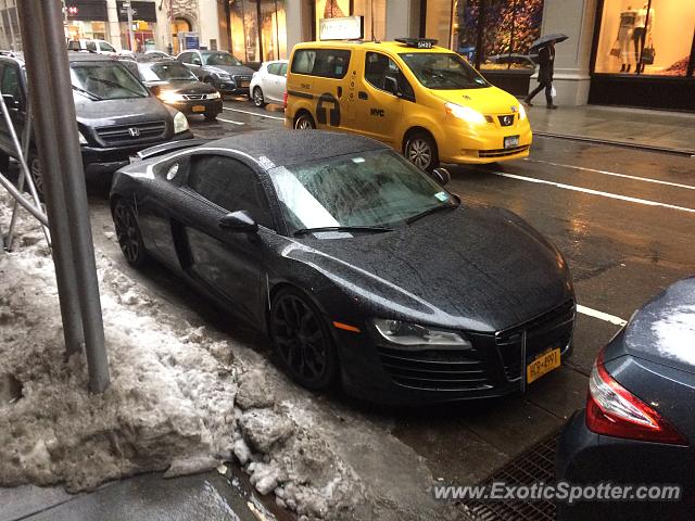 Audi R8 spotted in Manhattan, New York