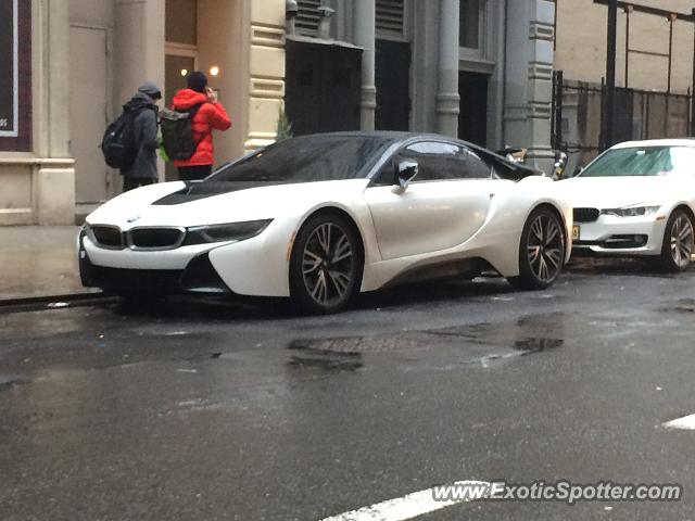 BMW I8 spotted in Manhattan, New York