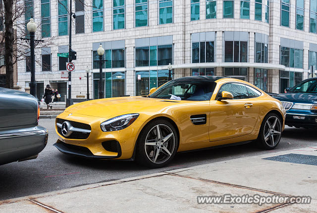 Mercedes AMG GT spotted in Chicago, Illinois