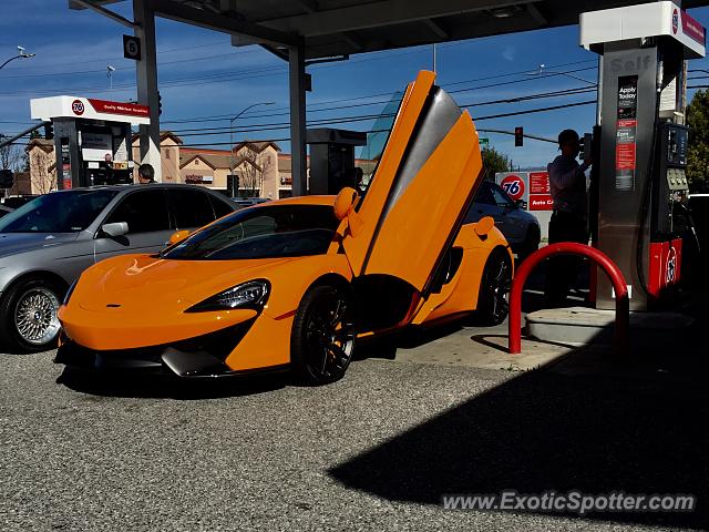 Mclaren 570S spotted in San Jose, California