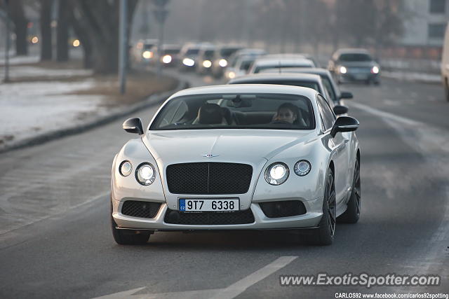 Bentley Continental spotted in Warsaw, Poland