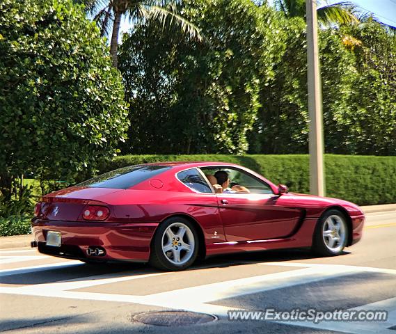 Ferrari 456 spotted in Palm Beach, Florida