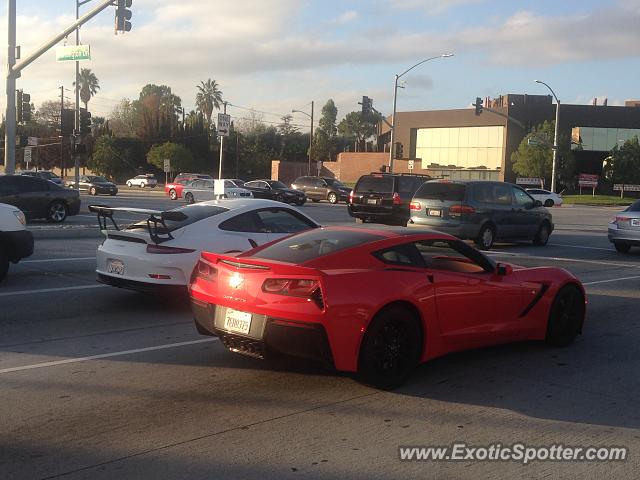 Porsche 911 GT3 spotted in San Gabriel, California