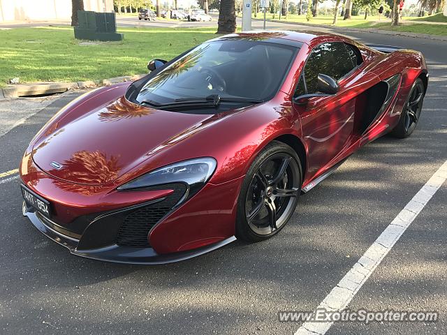 Mclaren 650S spotted in Melbourne, Australia